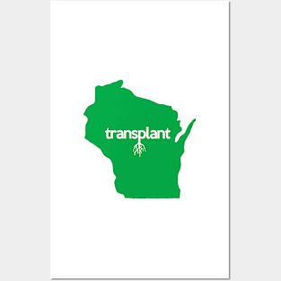 Wisconsin Transplant WI Green Posters and Art